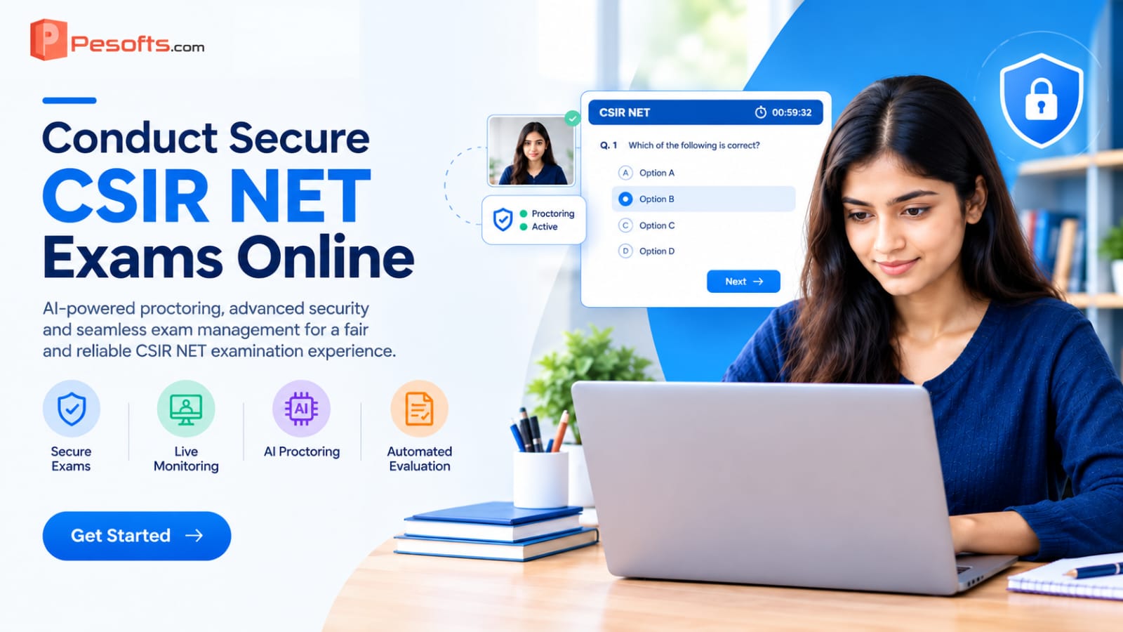Online Test conducting software for csir net online exam sofwtare for csit net