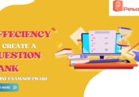 Efficiency to Create a question bank